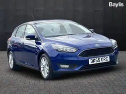 Blue Used 2015 Ford Focus Zetec Hatchback | £7,750 (Fair price)