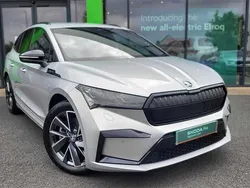 Silver Used 2023 Skoda Enyaq iV SportlinePlus SUV | £32,480 (Fair price)