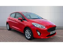 Red Used 2018 Ford Fiesta Zetec Hatchback | £7,302 (Fair price)