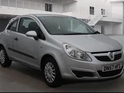 Silver Used 2007 Vauxhall Corsa Hatchback | £3,995 (Fair price)