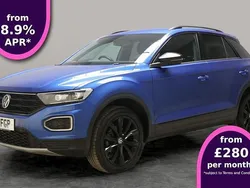 Blue Used 2021 VW T-Roc Black Edition SUV | £19,860 (Good price)