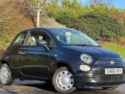 Black Used 2016 Fiat 500 Pop Hatchback | £3,695 (Good price)
