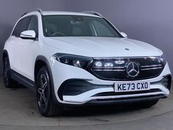 White Used 2024 Mercedes EQB350 AMG line SUV | £26,299 (Good price)