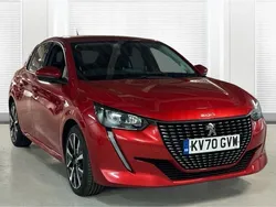 Red Used 2021 Peugeot 208 Allure Hatchback | £9,500