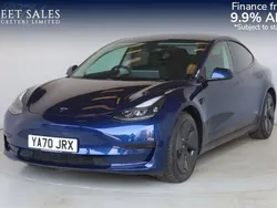 Blue Used 2021 Tesla Model 3 Standard Range Plus Sedan | £15,528 (Fair price)