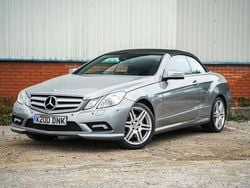 Silver Used 2011 Mercedes E250 Cabriolet | £4,995 (Good price)
