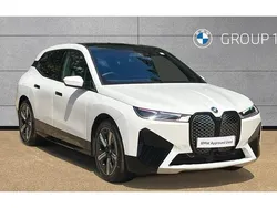 Alpine white Used 2022 BMW iX M Sport SUV | £39,995 (Fair price)