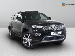 Black Used 2019 Jeep Grand Cherokee Overland SUV | £23,975 (Expensive)