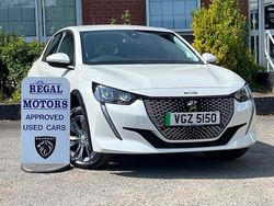 White Used 2021 Peugeot e-208 Allure Hatchback | £11,745 (Good price)