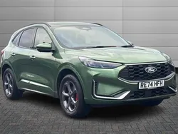 Bursting green Used 2024 Ford Kuga ST-Line SUV | £28,390 (A bit pricey)