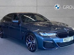 Blue Used 2023 BMW 530e M Sport Sedan | £29,950 (Good price)