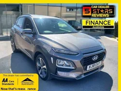 Grey Used 2018 Hyundai Kona Premium SUV | £8,995 (Fair price)