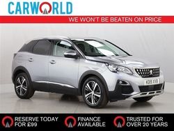 Grey Used 2019 Peugeot 3008 Allure SUV | £11,700 (Fair price)
