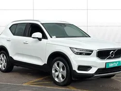 White Used 2022 Volvo XC40 Momentum SUV | £20,145 (Fair price)