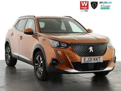 Orange Used 2021 Peugeot 2008 Allure SUV | £13,995 (Fair price)