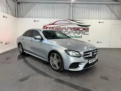 Silver Used 2017 Mercedes E220 AMG line Sedan | £14,299 (Fair price)