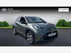 Green Used 2022 Toyota Aygo Hatchback | £12,530 (Fair price)