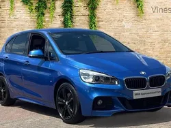 Blue Used 2017 BMW 220 Active Tourer M Sport MPV | £14,873 (Fair price)