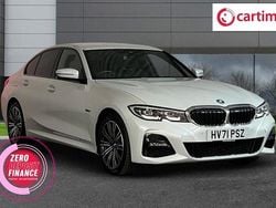 White Used 2021 BMW 330e M Sport Sedan | £22,527 (Good price)