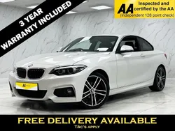 White Used 2019 BMW 218 M Sport Coupe | £14,195 (Fair price)