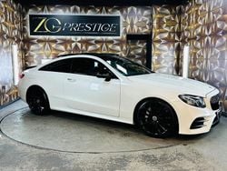 White Used 2018 Mercedes E300 AMG line Coupe | £22,995 (A bit pricey)