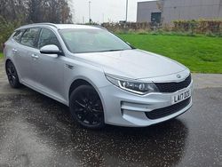 Silver Used 2017 Kia Optima Estate | £4,350