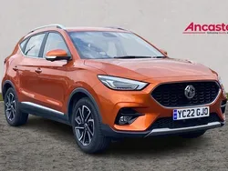 Orange Used 2022 MG ZS Exclusive Sedan | £13,995 (Fair price)