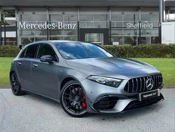 Grey Used 2023 Mercedes A45 AMG Hatchback | £46,285 (A bit pricey)