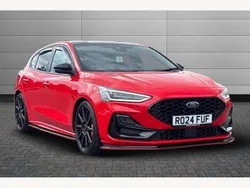 Red Used 2024 Ford Focus ST Hatchback | £30,190 (Expensive)