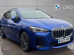 Blue Used 2022 BMW 220 Active Tourer M Sport MPV | £22,995 (Fair price)