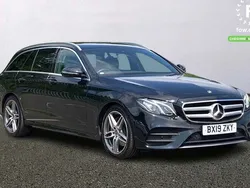 Black Used 2019 Mercedes E220 AMG line Estate | £19,599 (Super price)