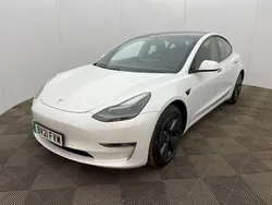 White Used 2021 Tesla Model 3 Long Range Sedan | £18,599 (Good price)