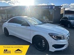White Used 2015 Mercedes CLA45 AMG AMG Coupe | £14,950 (Fair price)