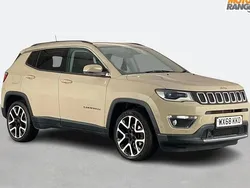 Beige Used 2018 Jeep Compass Limited SUV | £11,495 (A bit pricey)