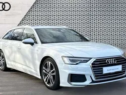 White Used 2019 Audi A6 S-Line Estate | £27,510 (Fair price)