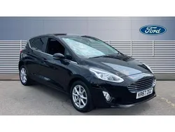 Black Used 2017 Ford Fiesta Zetec Hatchback | £9,378 (Fair price)