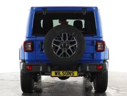Blue New 2025 Jeep Wrangler Sahara SUV | £49,599 (Super price)