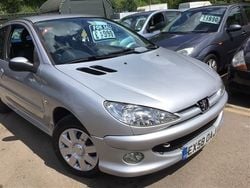 Silver Used 2008 Peugeot 206 Hatchback | £990