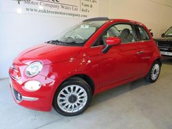 Red Used 2015 Fiat 500C Lounge Cabriolet | £6,995 (Fair price)