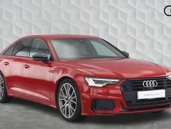 Red Used 2021 Audi A6 Black Edition Sedan | £28,600 (Fair price)