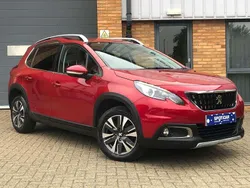 Red Used 2017 Peugeot 2008 Allure SUV | £6,191 (Fair price)
