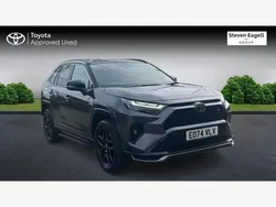 Grey/black Used 2024 Toyota RAV4 Hybrid Sport SUV | £38,000 (Expensive)