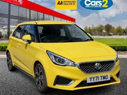Yellow Used 2022 MG MG3 Exclusive Hatchback | £10,390 (Fair price)