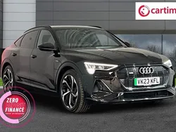 Black Used 2023 Audi e-tron Black Edition SUV | £31,990 (Expensive)