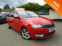 Red Used 2015 Skoda Rapid SE Hatchback | £7,999 (A bit pricey)