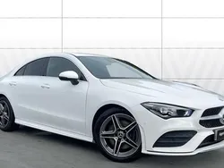 White Used 2019 Mercedes CLA220 AMG line Sedan | £21,858