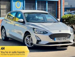 Silver Used 2019 Ford Focus Zetec Hatchback | £6,499 (Fair price)