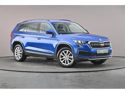 Race blue metallic Used 2022 Skoda Kodiaq SE Drive SUV | £23,796 (Fair price)