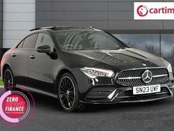 Black Used 2023 Mercedes CLA250e AMG line Sedan | £22,750 (Fair price)