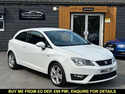 White Used 2016 Seat Ibiza FR Coupe | £6,995 (Fair price)